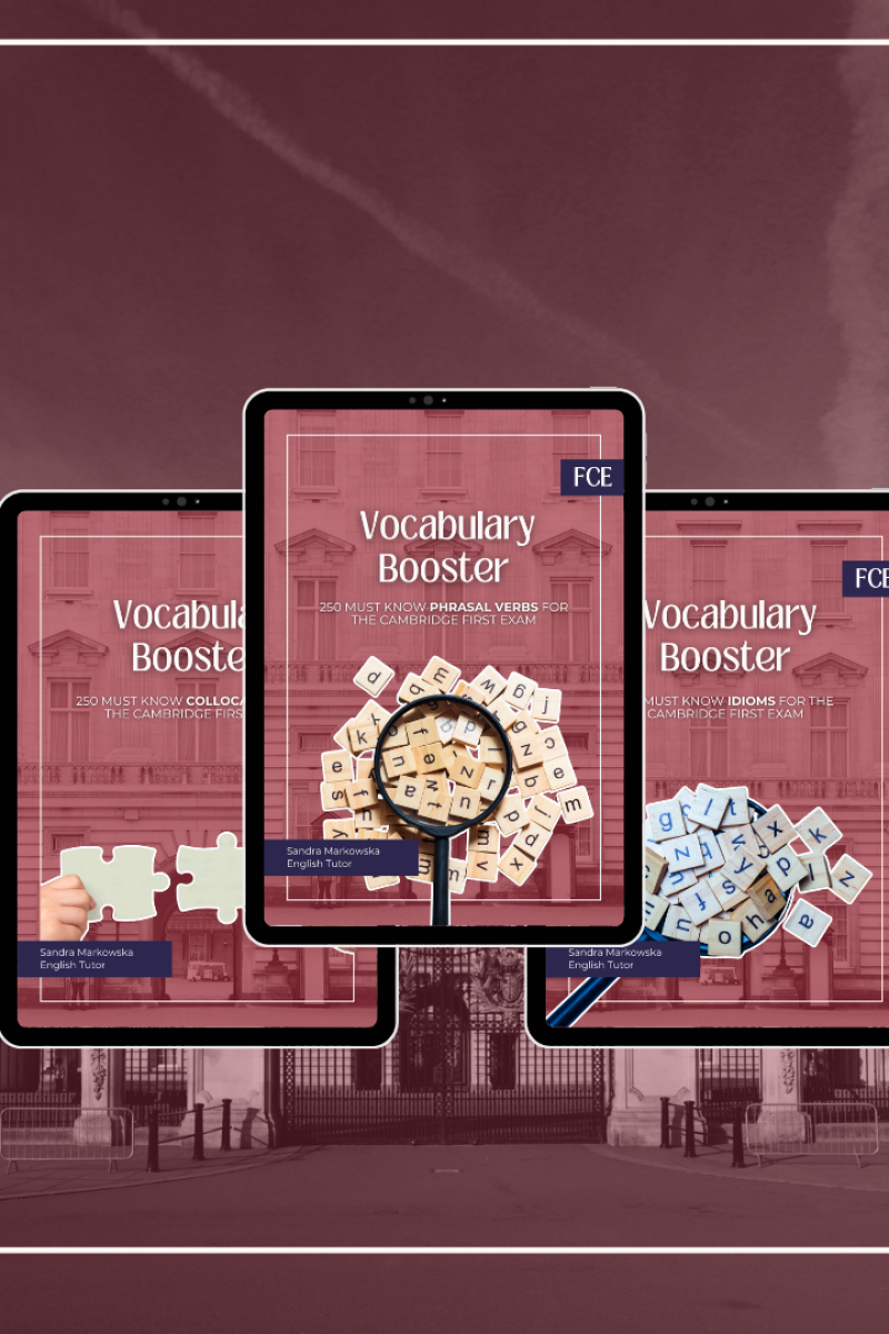 Zestaw: 250 Phrasal Verbs + 250 Collocations + 250 Idioms